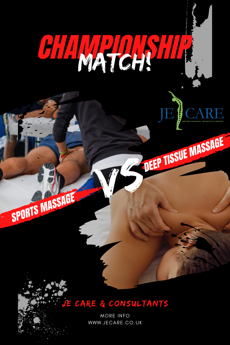 Sports Massage vs. Deep Tissue Massage